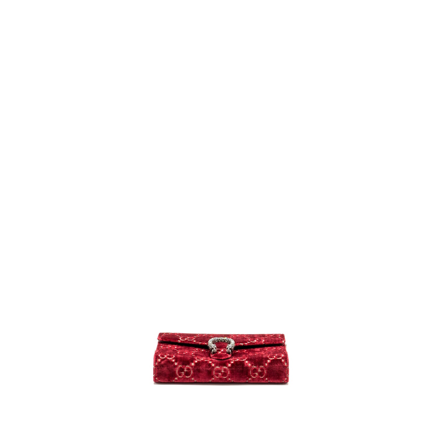Gucci Dionysus Wallet on Chain Velvet Red