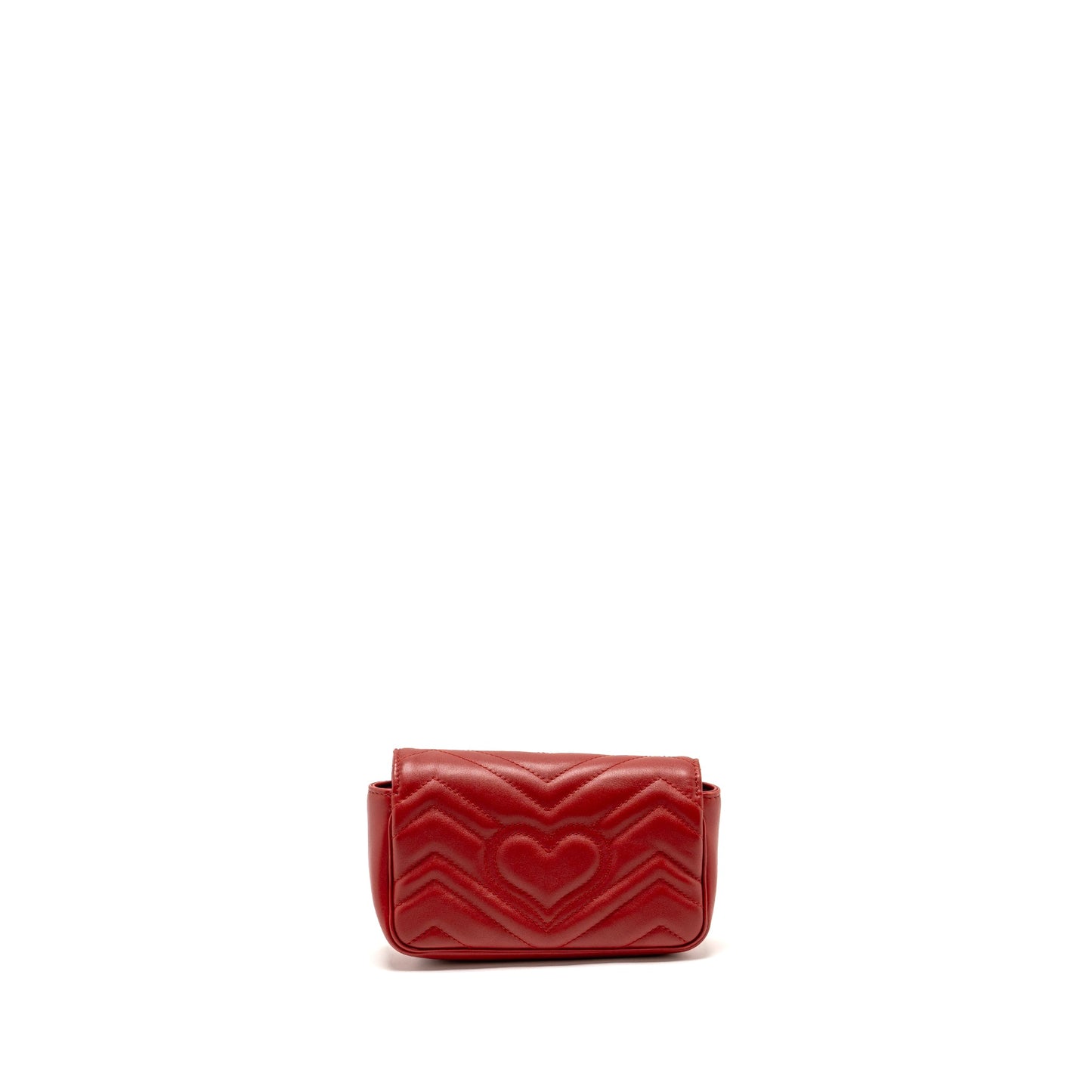 Gucci Mini Marmont Calfskin Red