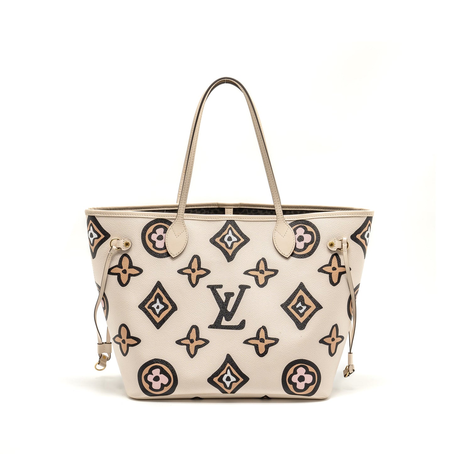 Louis Vuitton Neverfull Wild at heart Empreinte Cream