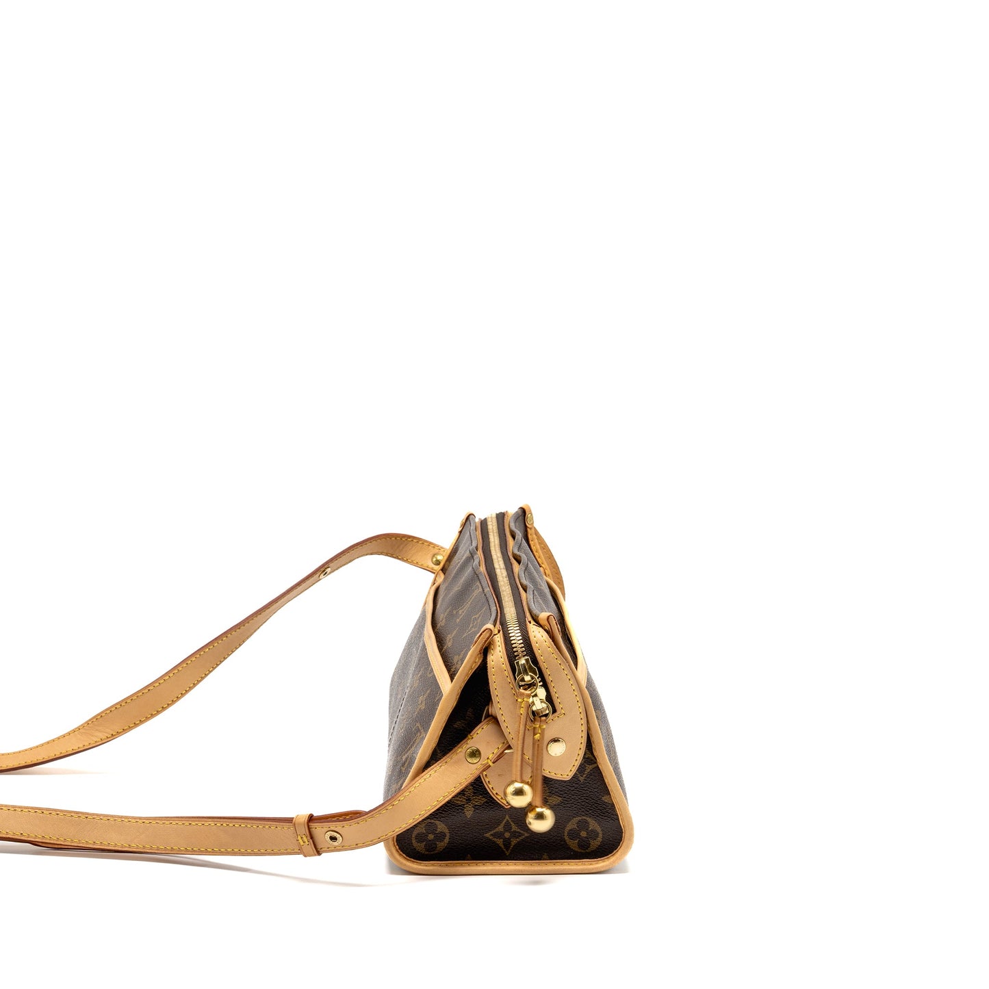 Louis Vuitton Popincourt Long Mini Purse Monogram Canvas