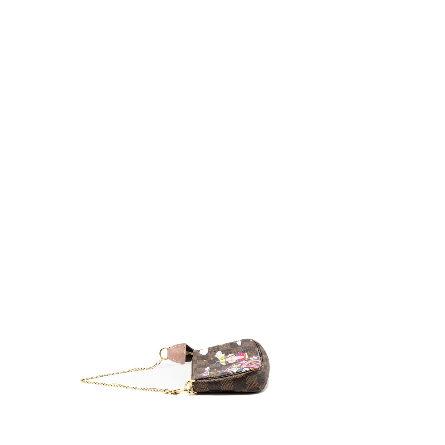 Louis vuitton mini pochette accessories Christmas limited edition multicolor