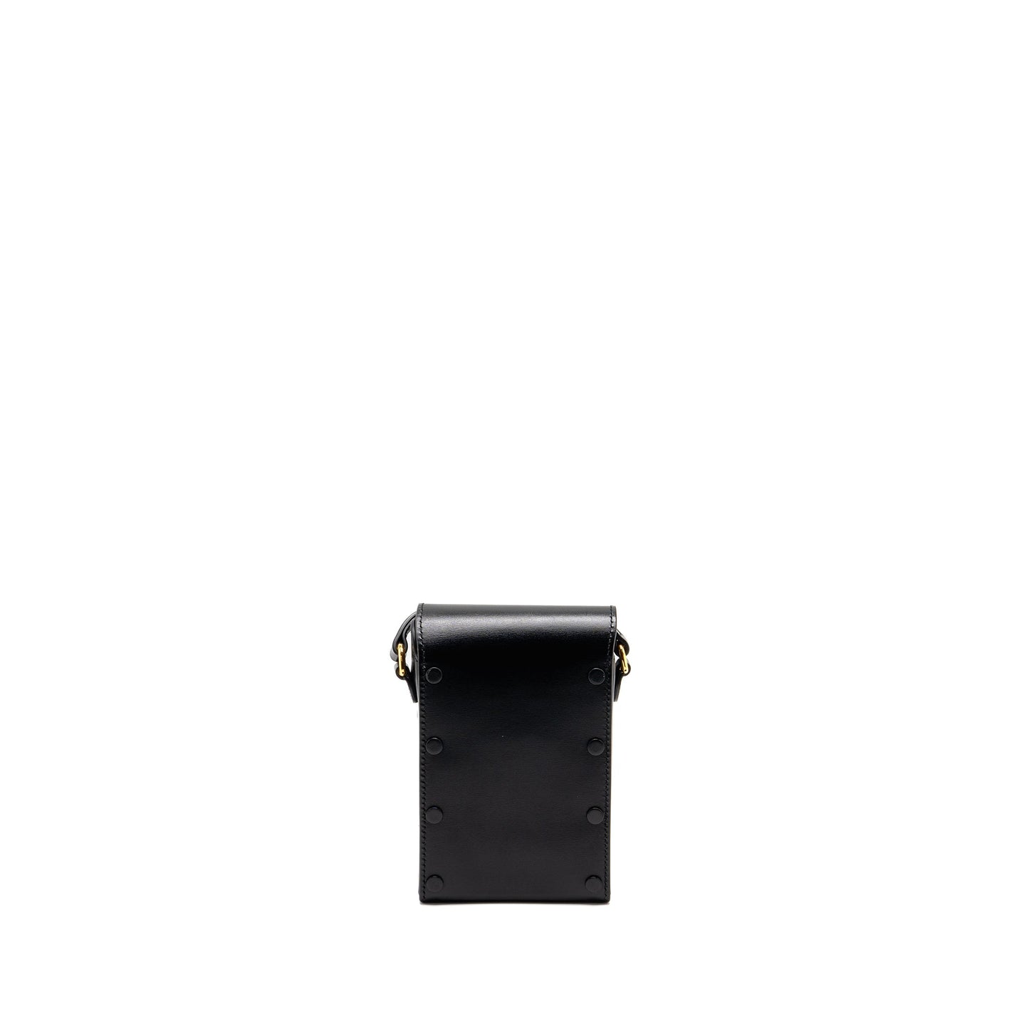 Gucci Horsebit Mini Crossbody Purse Leather Black