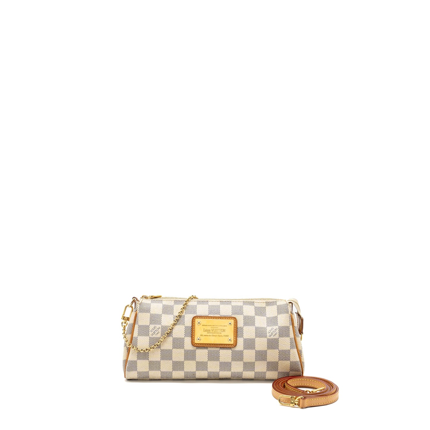 Louis Vuitton Eva Pochette Damier Azur