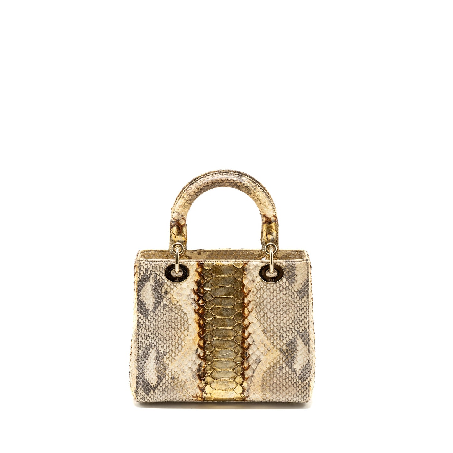 Dior Medium Lady Dior Python Multicolour