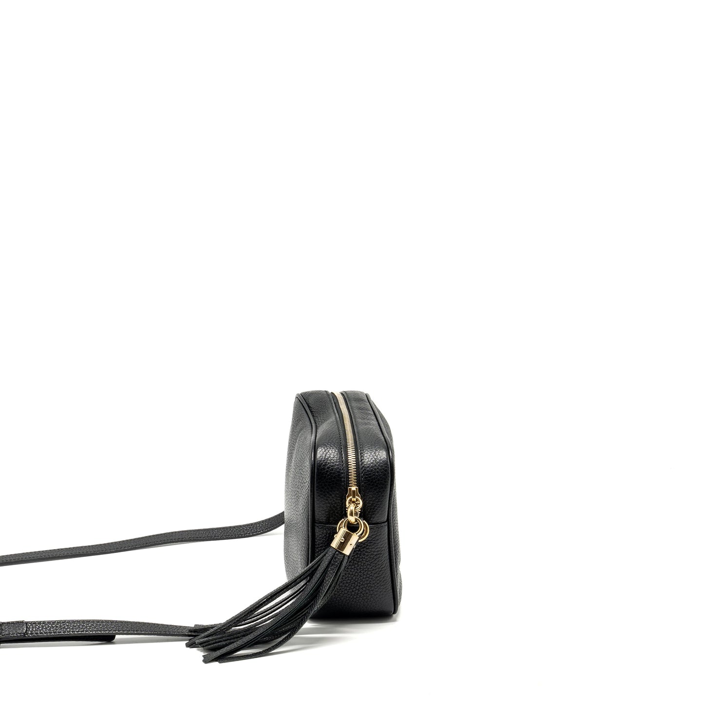 Gucci Disco Soho Camera Purse grained calfskin black