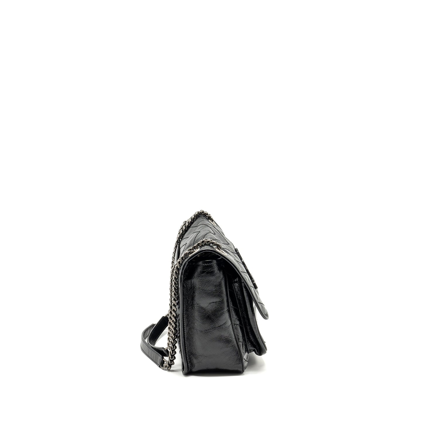 Saint Laurent/ Medium Niki Calfskin Black