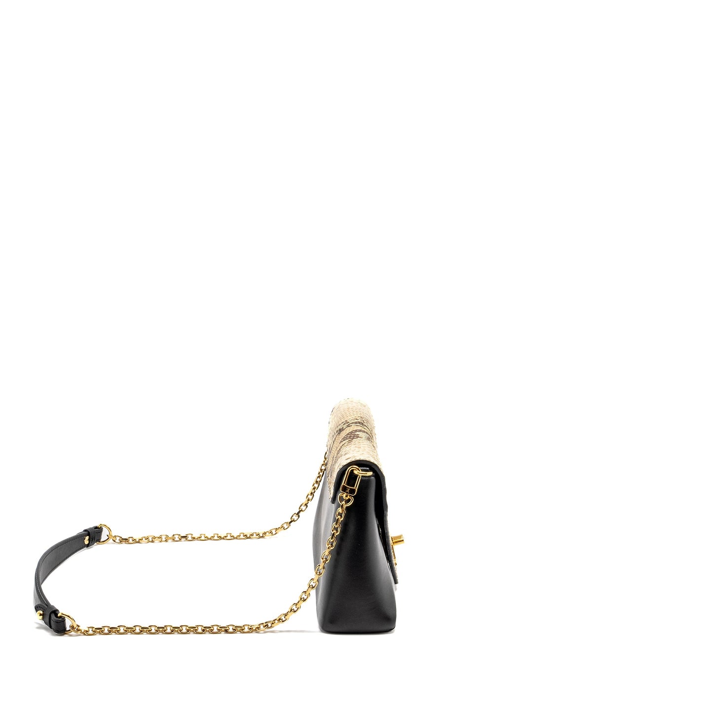 Louis Vuitton Love Note Purse Python/Calfskin Black/Multicolour
