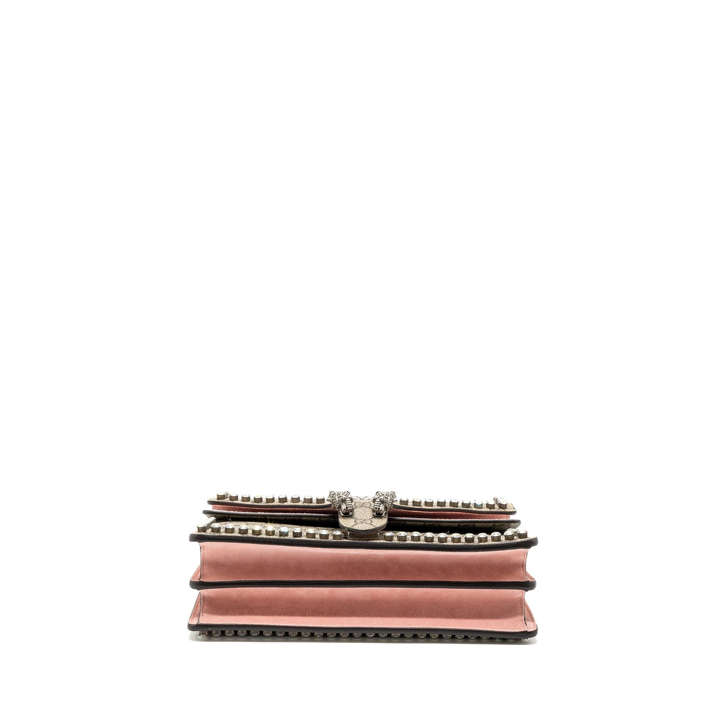 Gucci Dionysus Mini Purse Supreme Canvas/Suede Pink/Brown Limited Edition