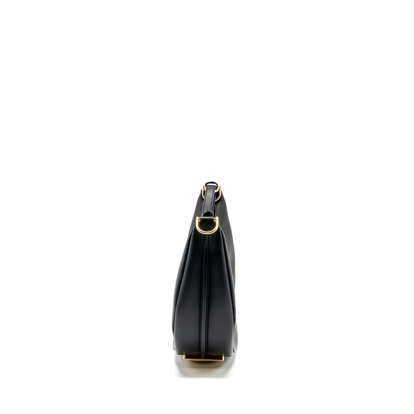 Fendi Small Fendigraphy Purse Calfskin Black