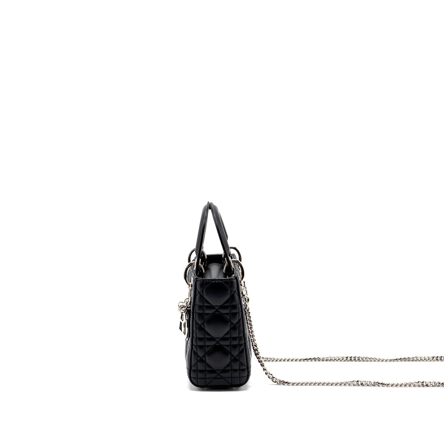 Dior Mini Lady Dior Lambskin Black