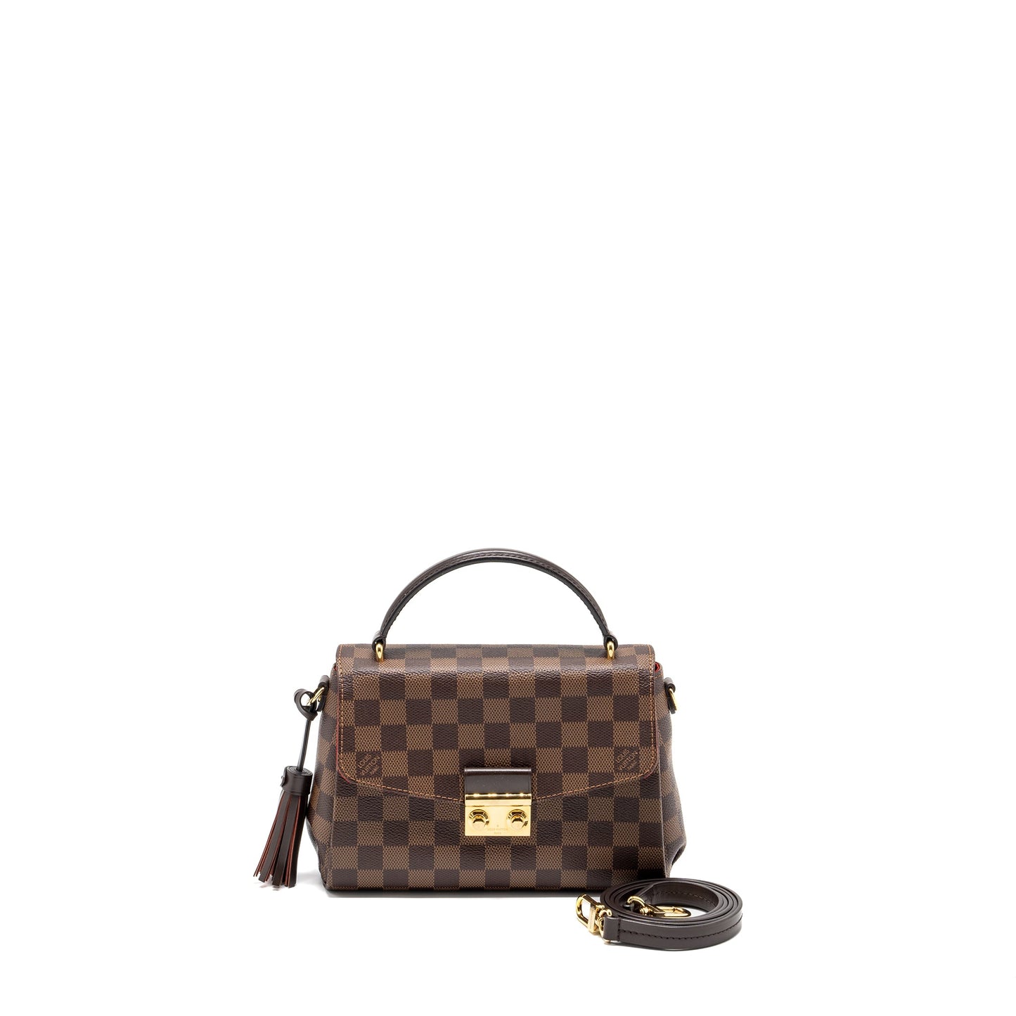 Louis Vuitton Croisette damier ebene canvas