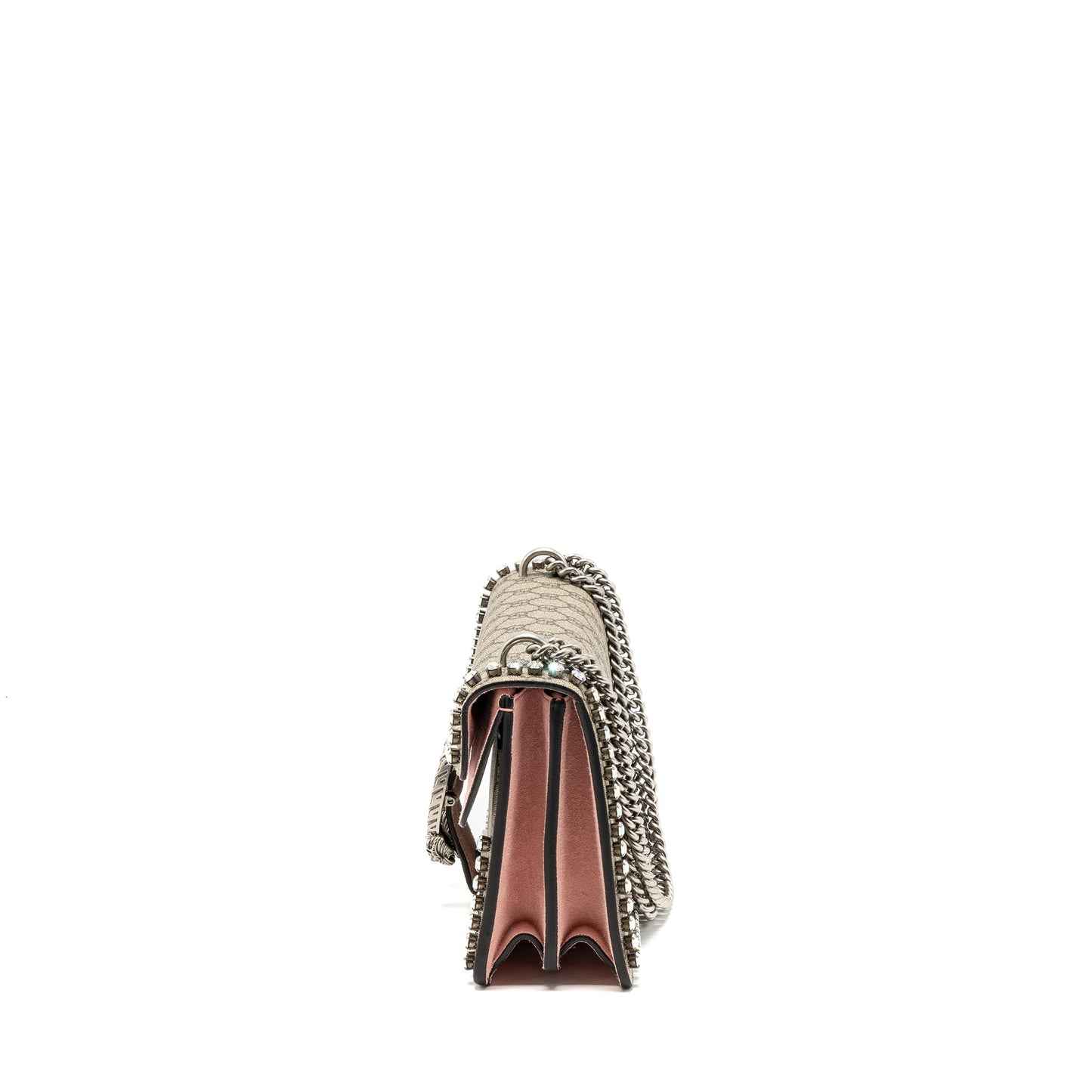 Gucci Dionysus Mini Purse Supreme Canvas/Suede Pink/Brown Limited Edition