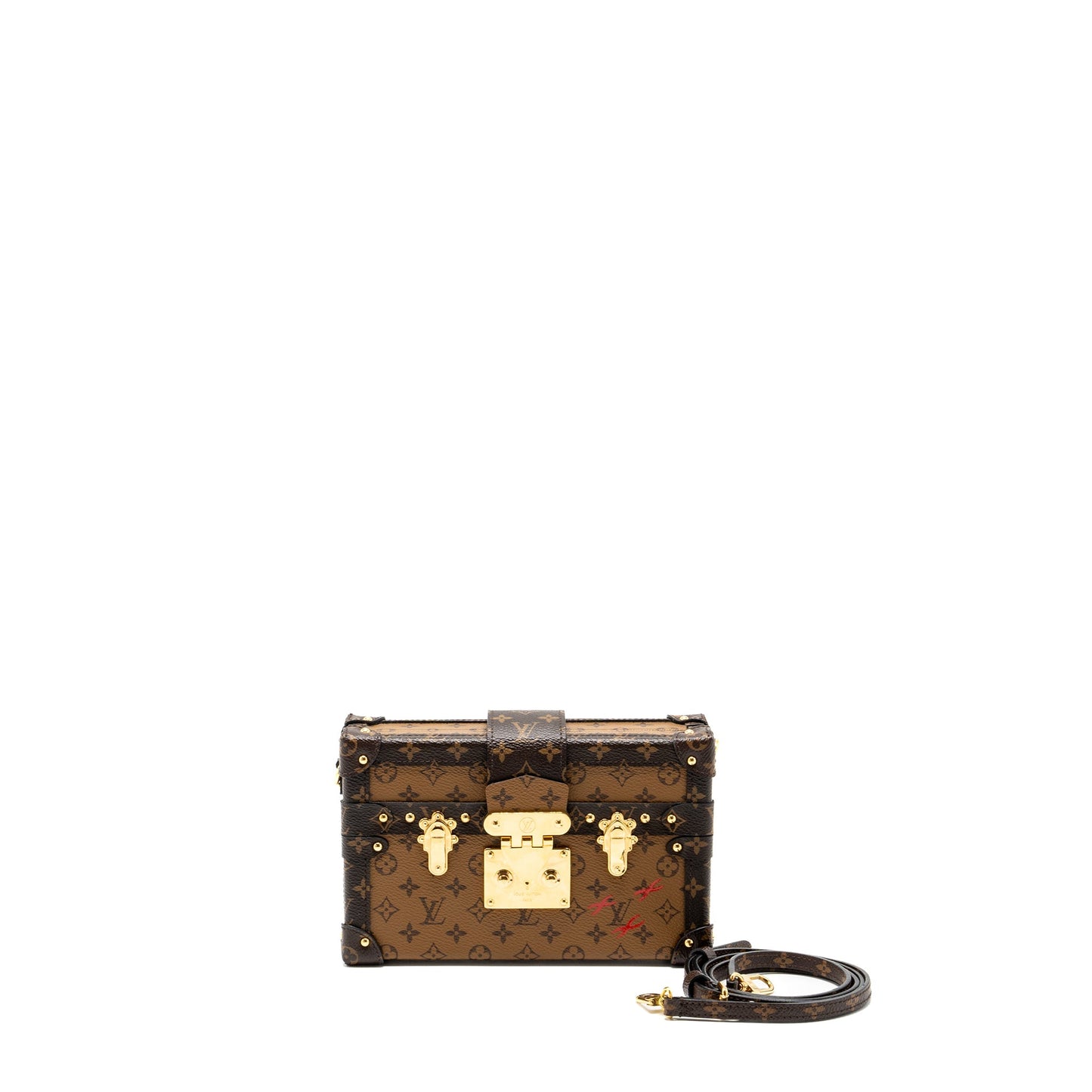 Louis Vuitton Petite Malle monogram reverse canvas