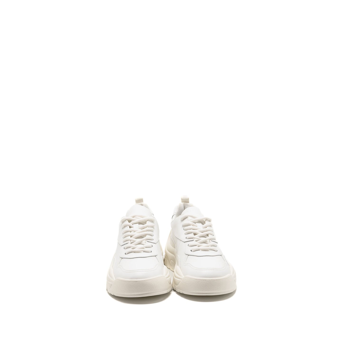 Valentino Size 38 Bansi Chunky Sneakers Calfskin White