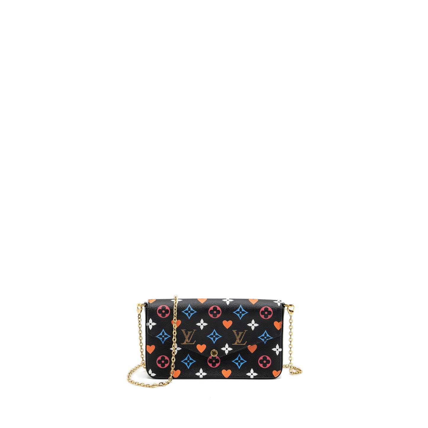Louis Vuitton Felicie Pochette Game On Limited Edition Monogram Canvas