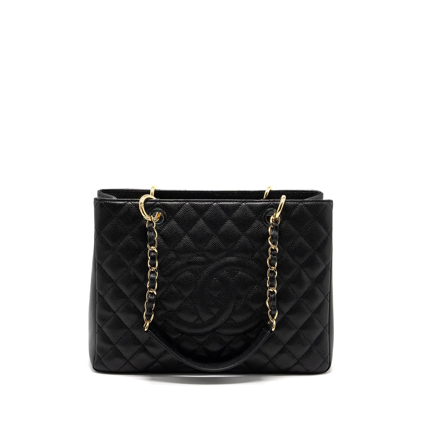 Chanel Grand Shopping Tote Bag Caviar Black GHW