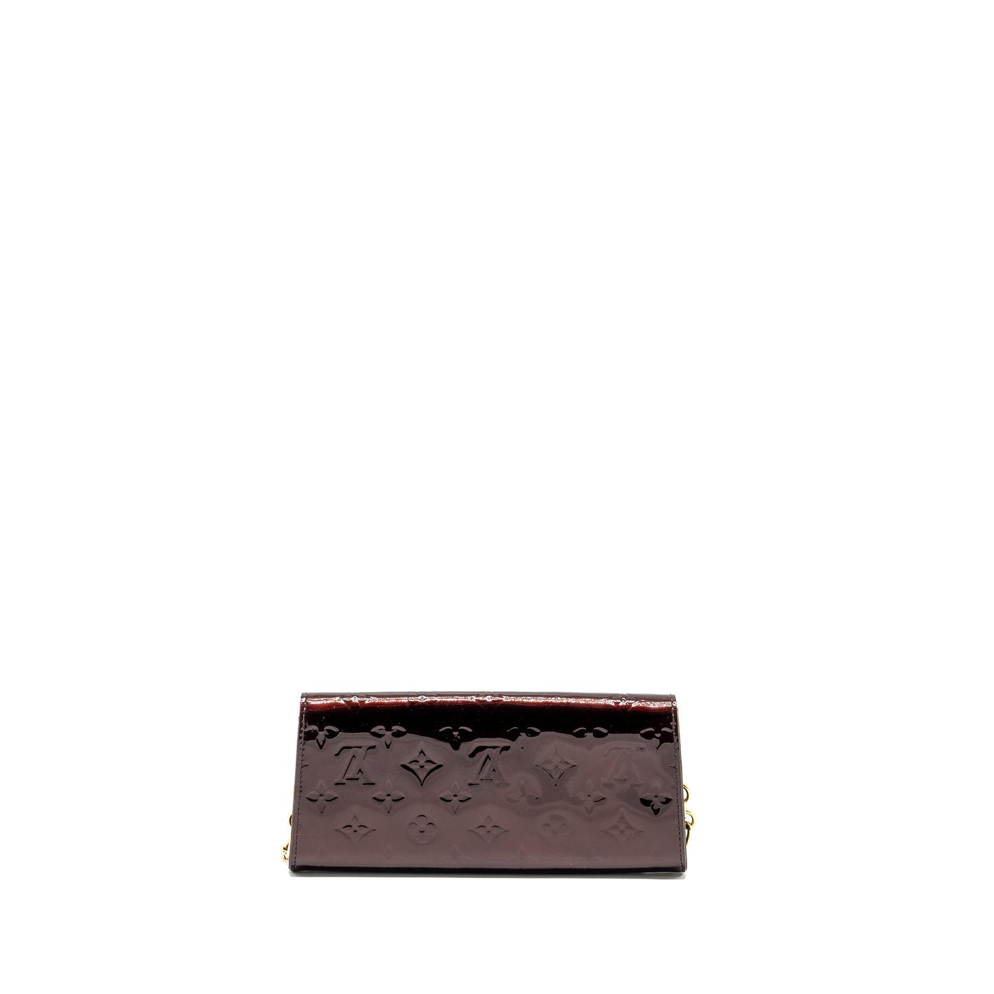 Louis Vuitton Sunset Boulevard Clutch Monogram Vernis Amarante