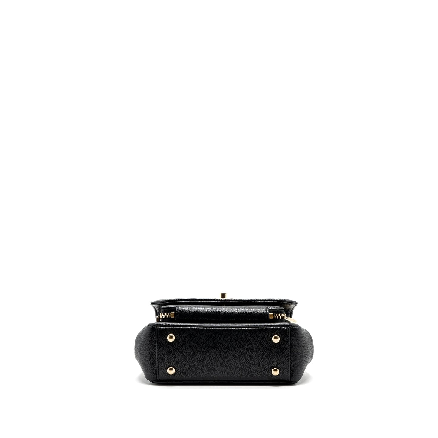 Chanel small business affinity caviar black LGHW (microchip)