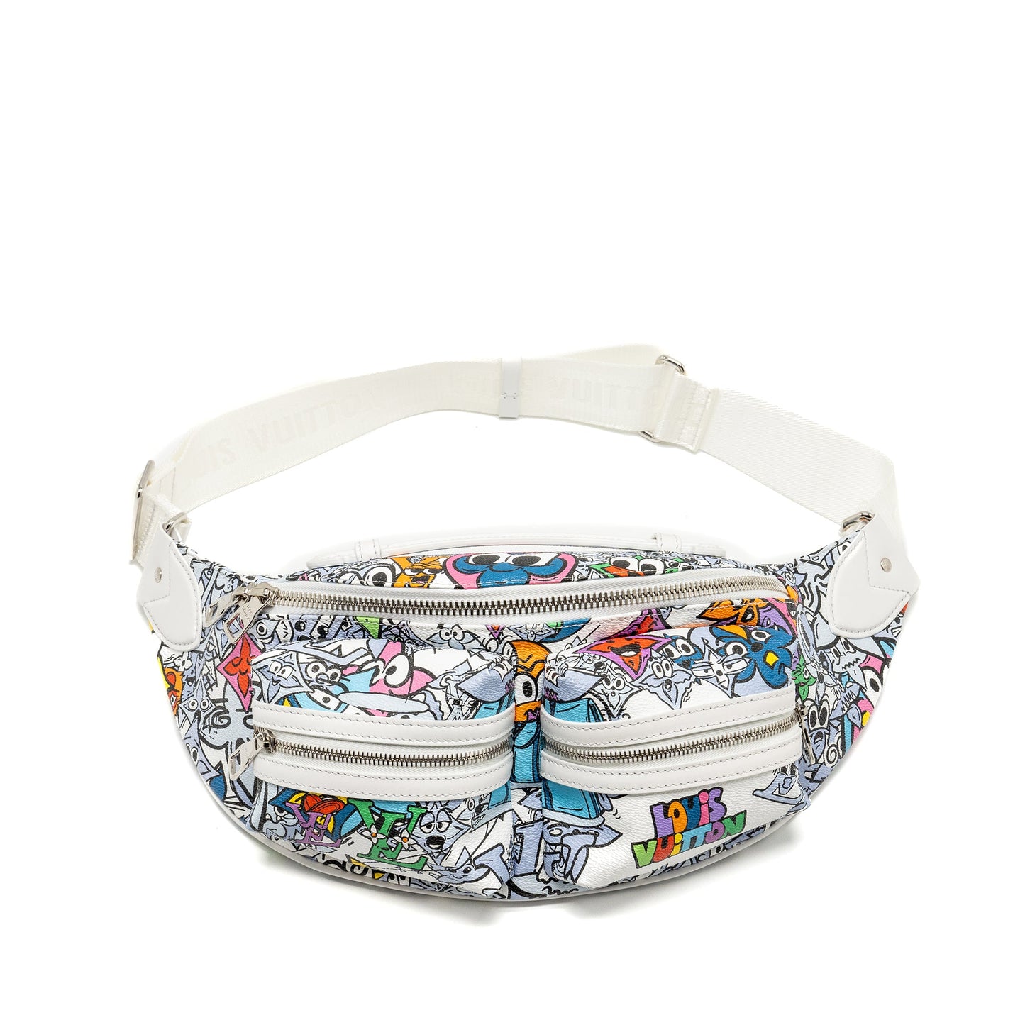 Louis Vuitton Monogram Comics Multipocket Bumbag Canvas Multicolour