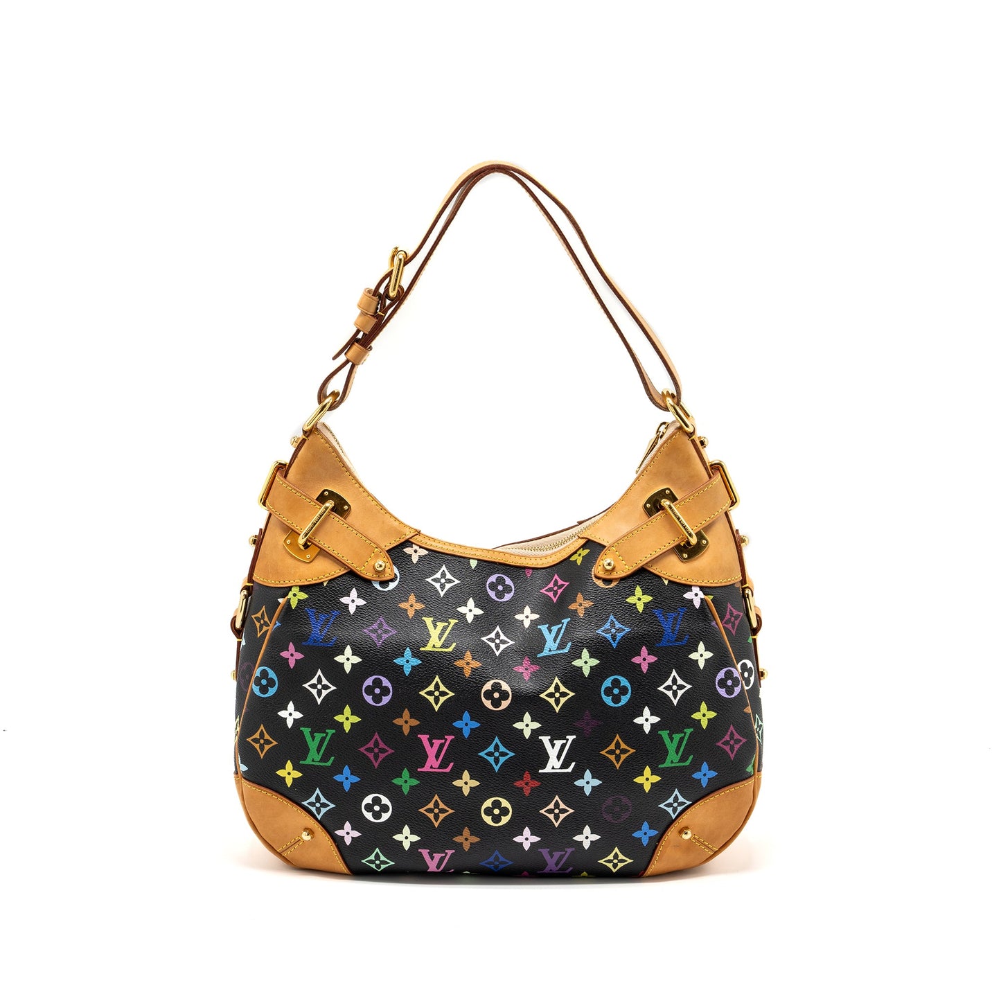 Louis Vuitton Greta Purse monogram multicolor black