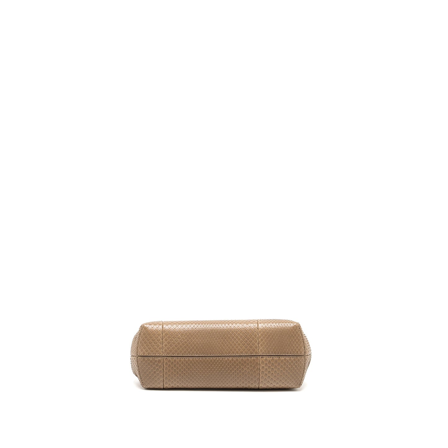 Fendi First Small Purse Python Beige