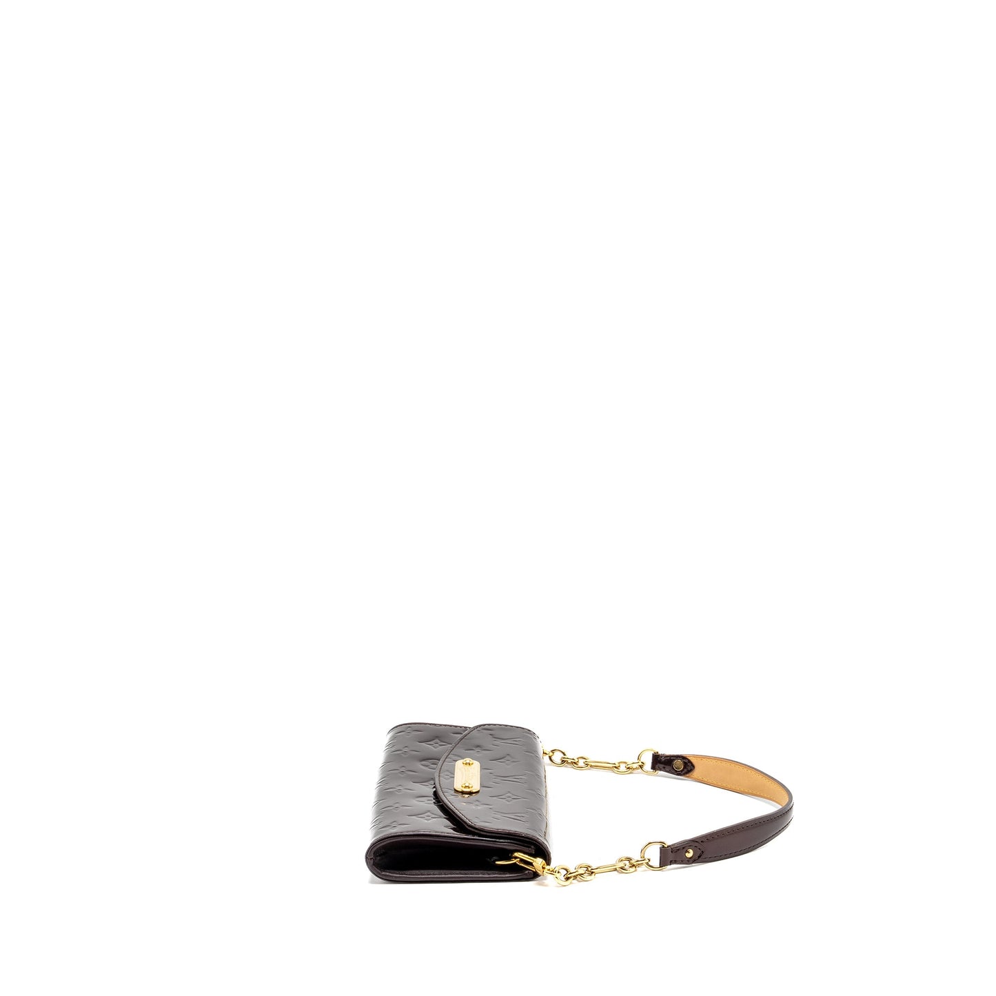 Louis Vuitton Sunset Boulevard Clutch Monogram Vernis Amarante