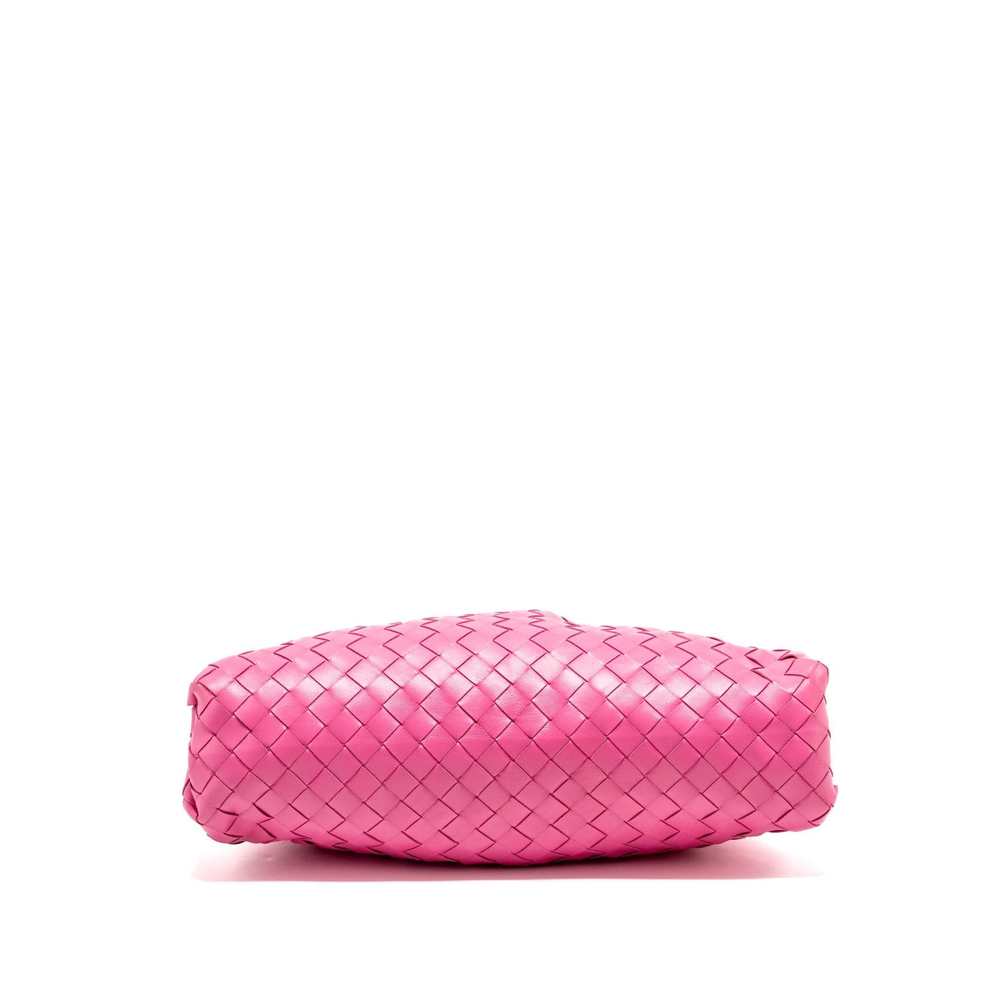 Bottega Veneta Intrecciato Pouch Leather Pink
