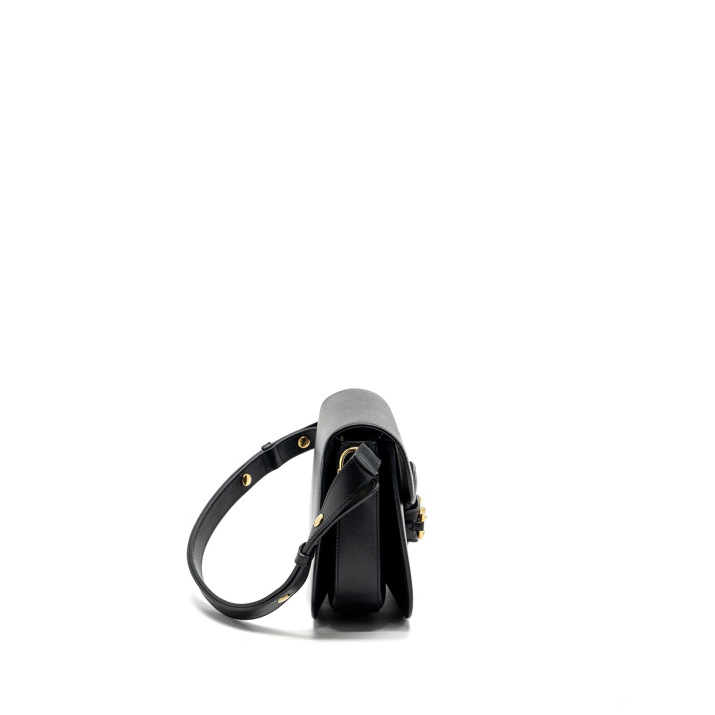 Gucci Horsebit 1955 Mini Purse Leather Black