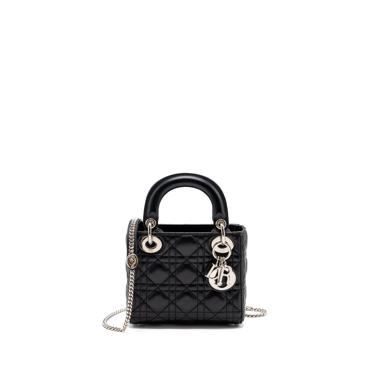 Dior Mini Lady Dior Lambskin Black