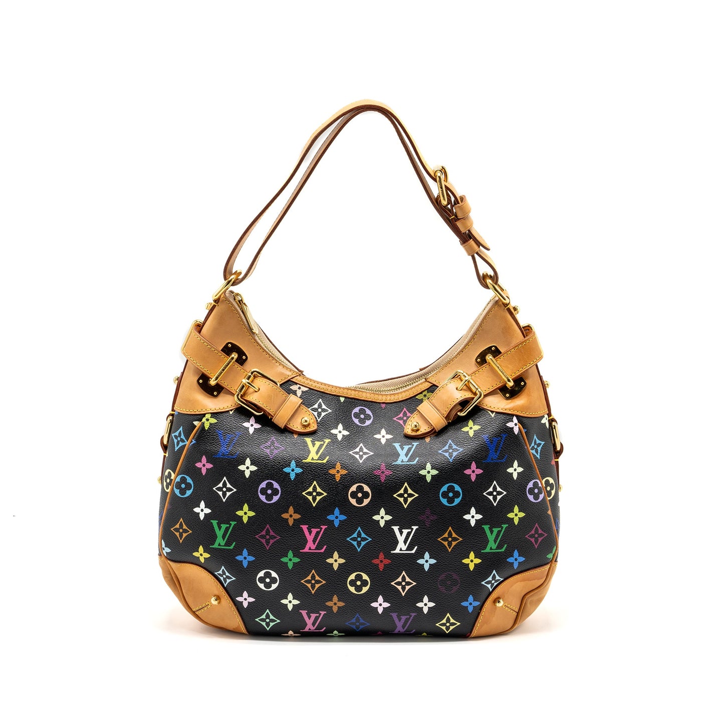 Louis Vuitton Greta Purse monogram multicolor black