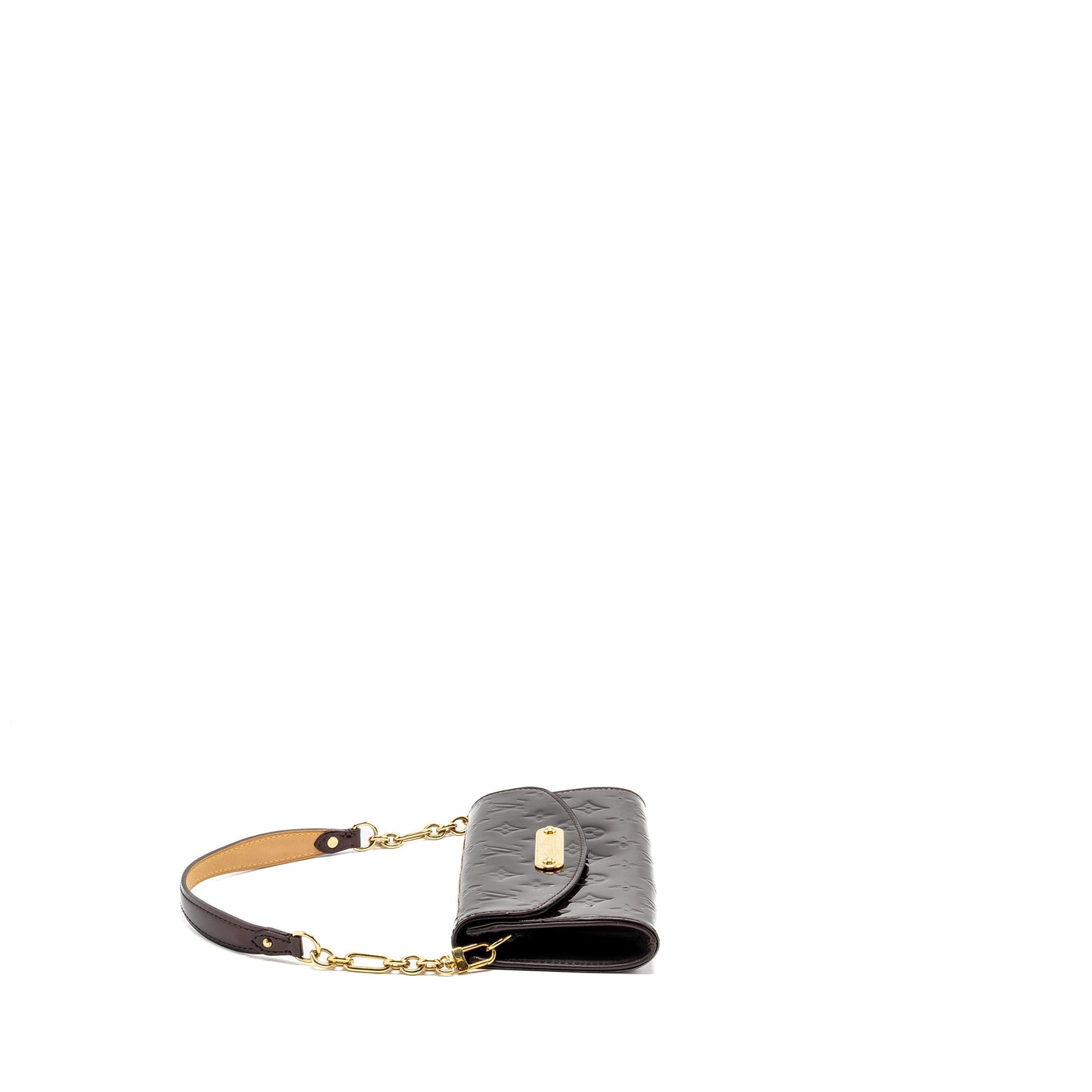Louis Vuitton Sunset Boulevard Clutch Monogram Vernis Amarante