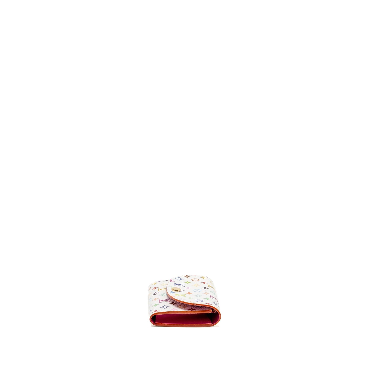 Louis Vuitton x Takashi Murakami Rosalie Coin Purse Multicoloured Monogram Canvas White