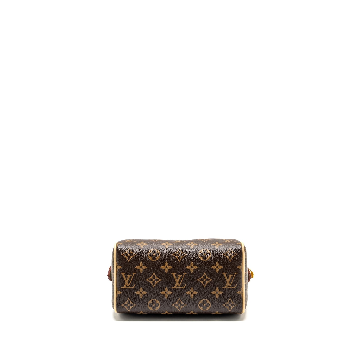 LOUIS VUITTON Speedy Bandouliere 20 Monogram Canvas Black Strap
