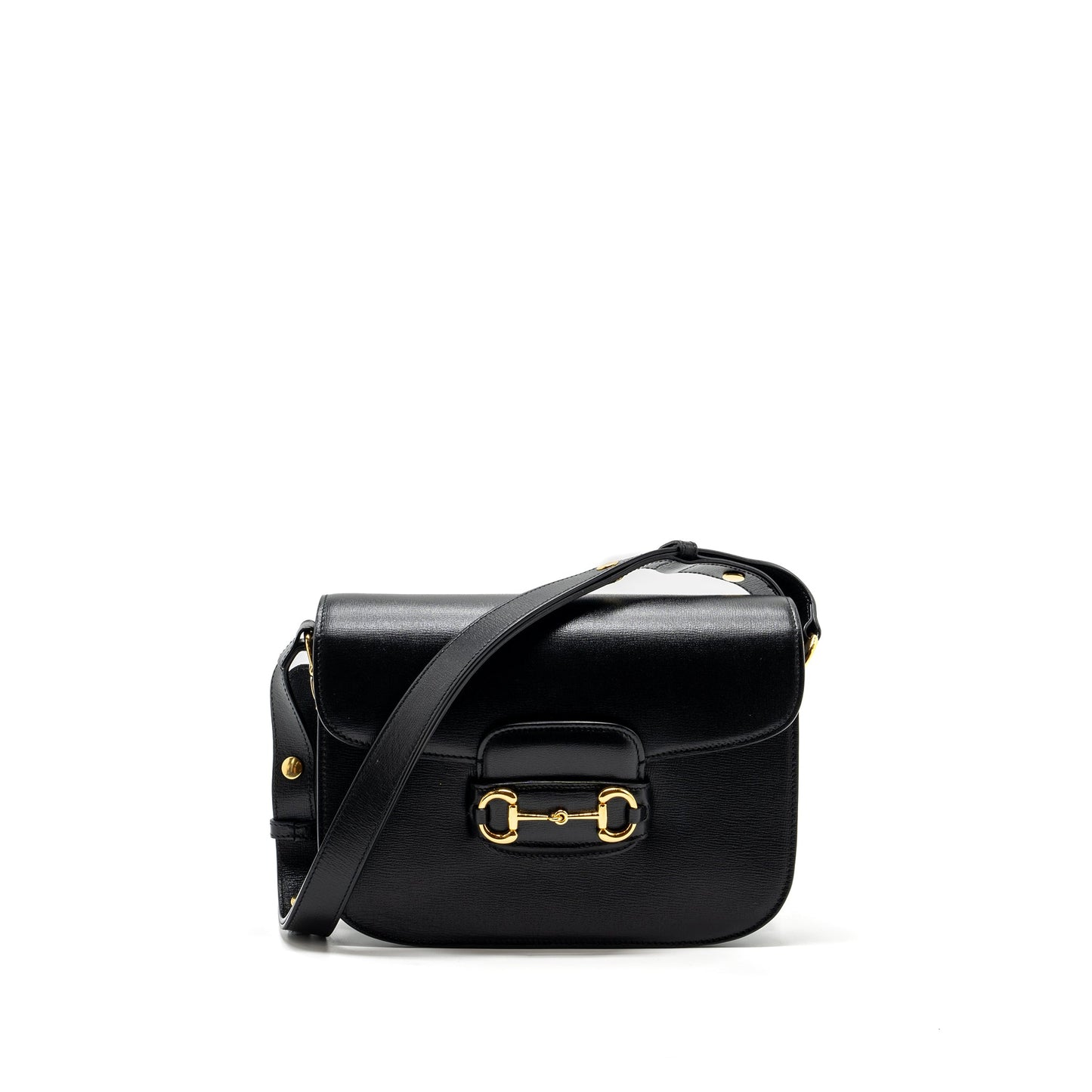 Gucci Horsebit 1955 Mini Purse Leather Black