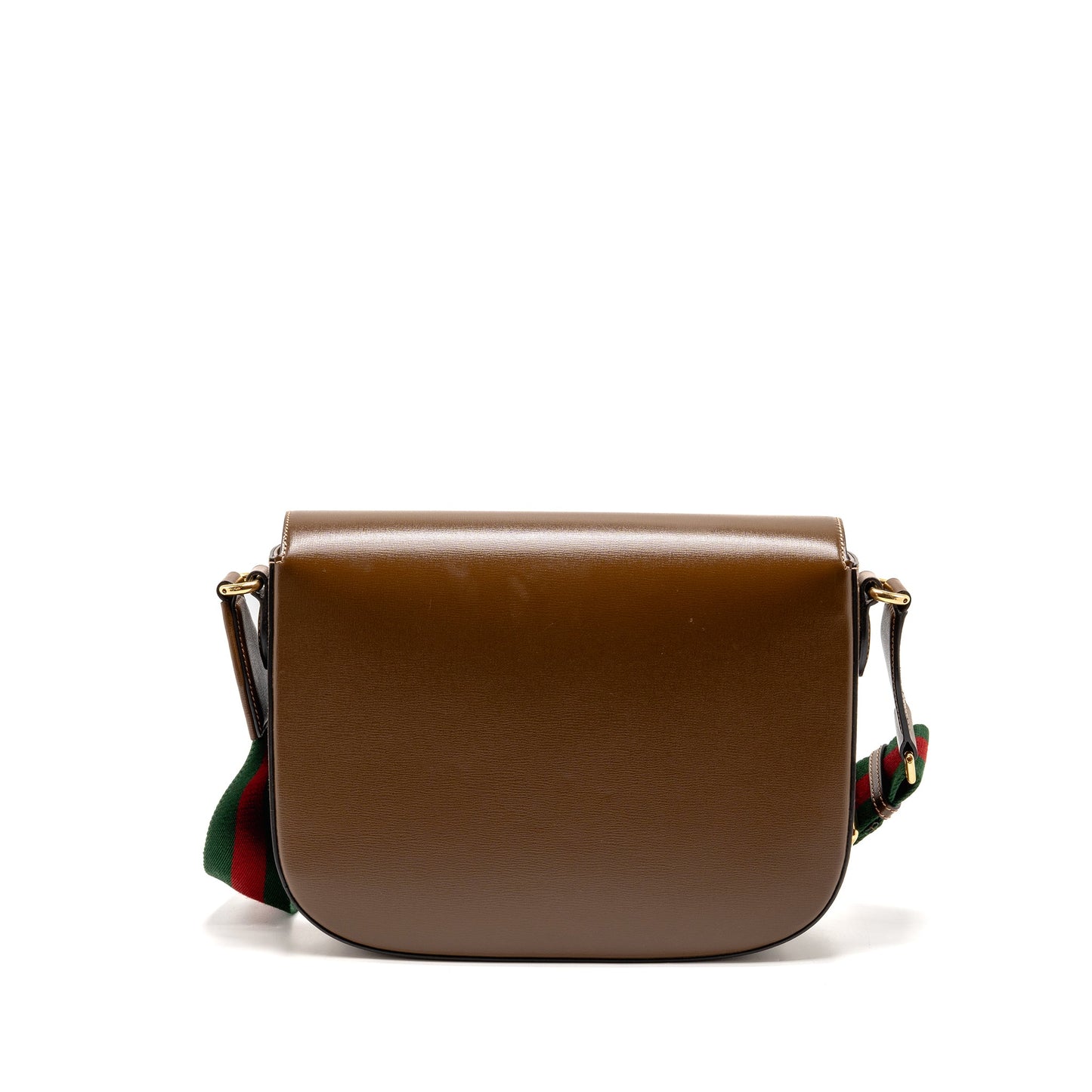 Gucci Horsebit 1955 Large Mini Purse Leather Brown