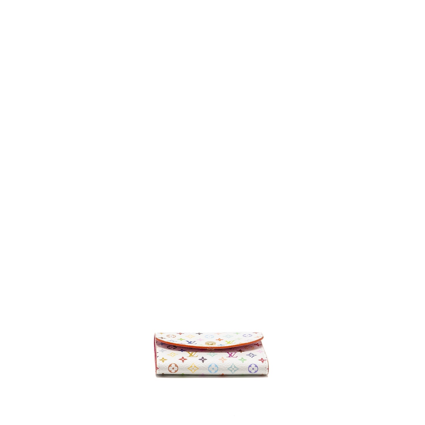 Louis Vuitton x Takashi Murakami Rosalie Coin Purse Multicoloured Monogram Canvas White