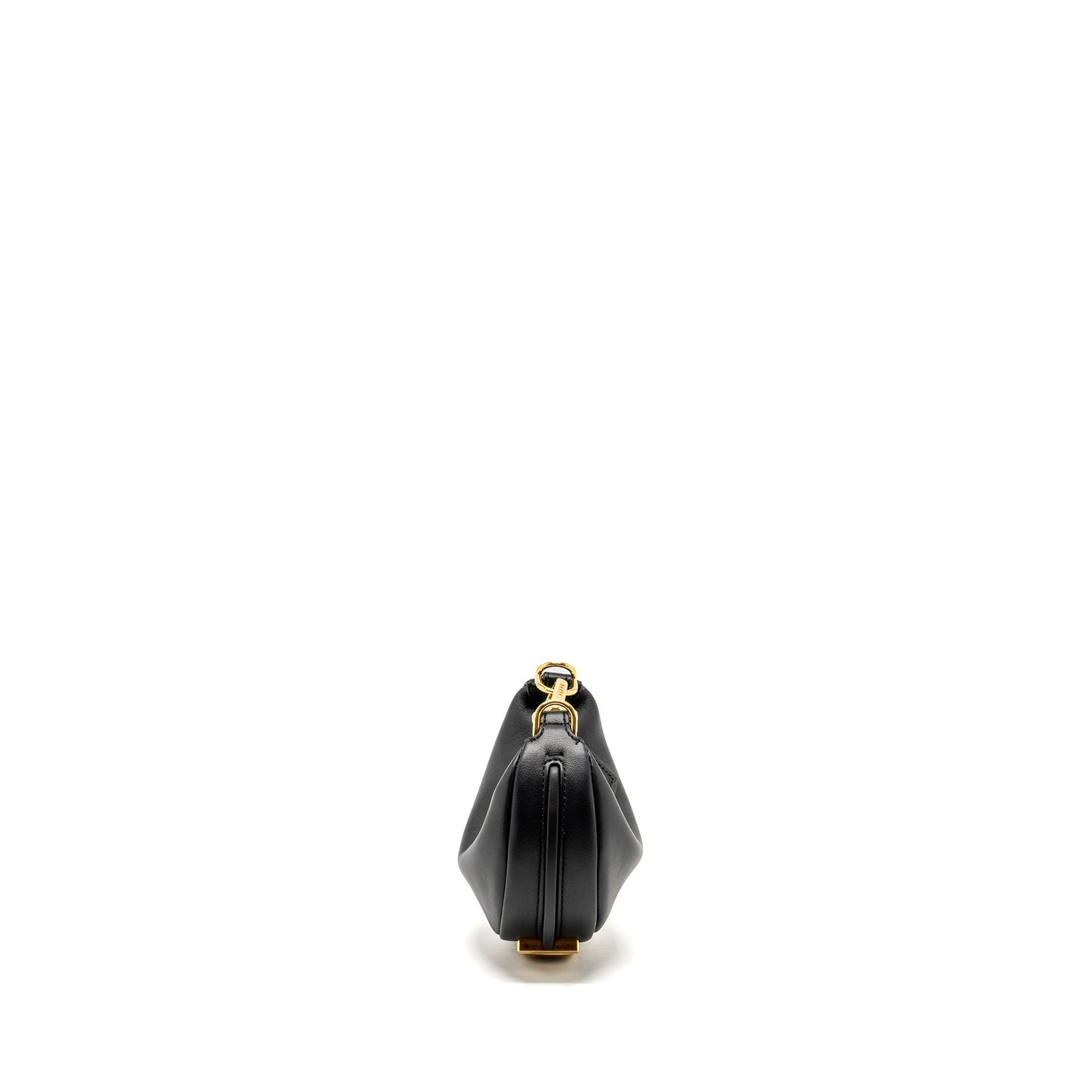 Fendi Nano Fendigraphy Leather Charm Calfskin Black