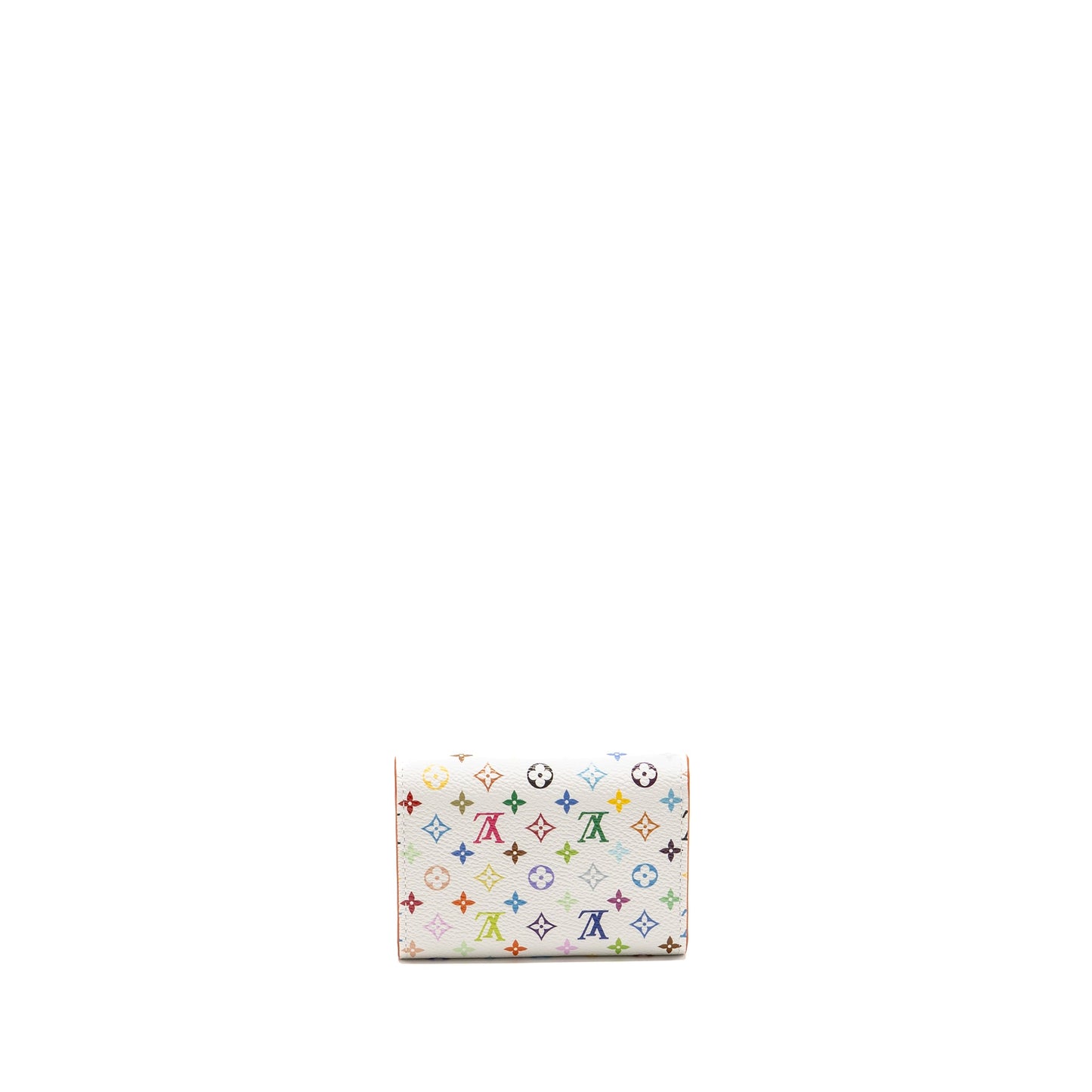 Louis Vuitton x Takashi Murakami Rosalie Coin Purse Multicoloured Monogram Canvas White