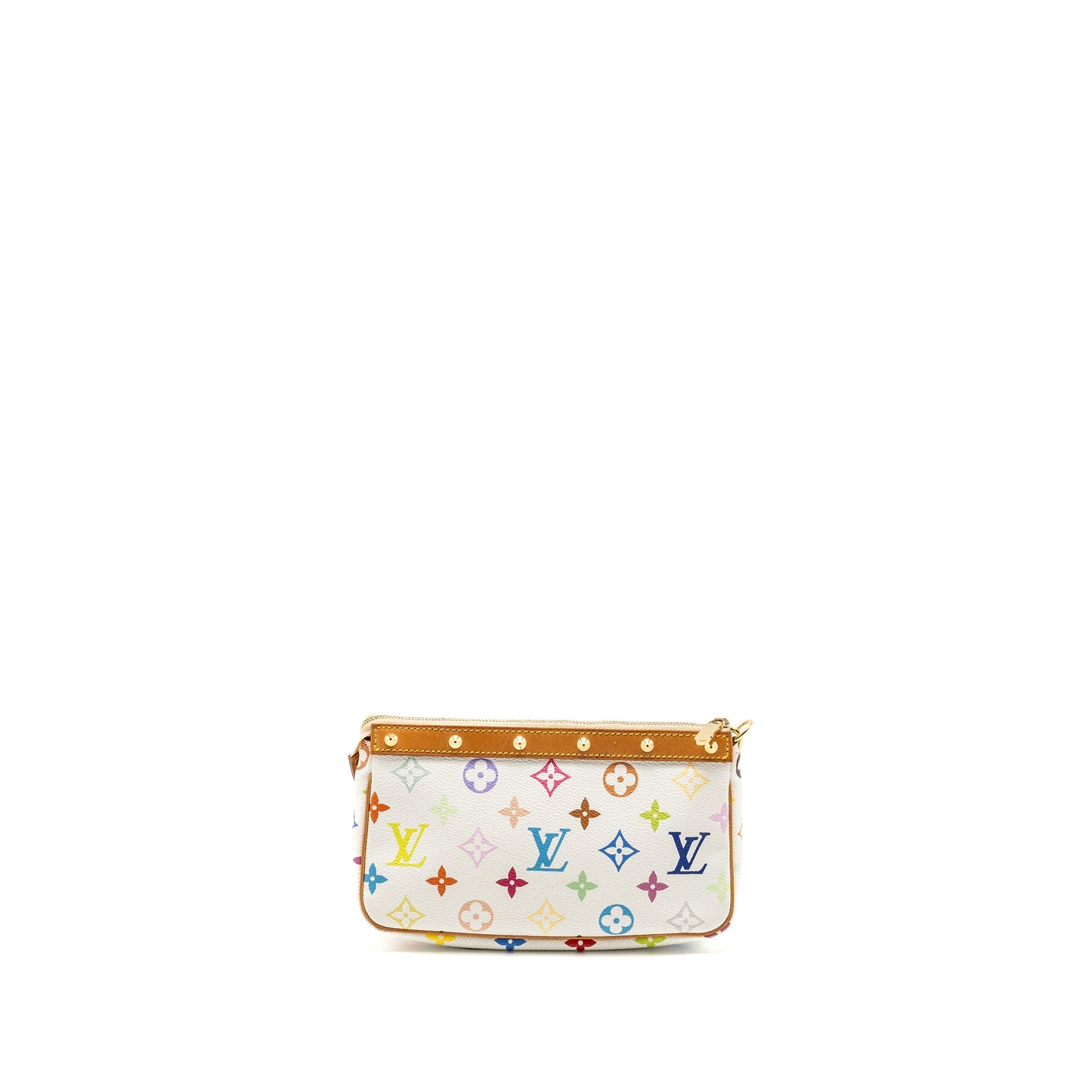 Louis Vuitton Takashi Murakami Pochette Accessories Monogram White/Multicolour
