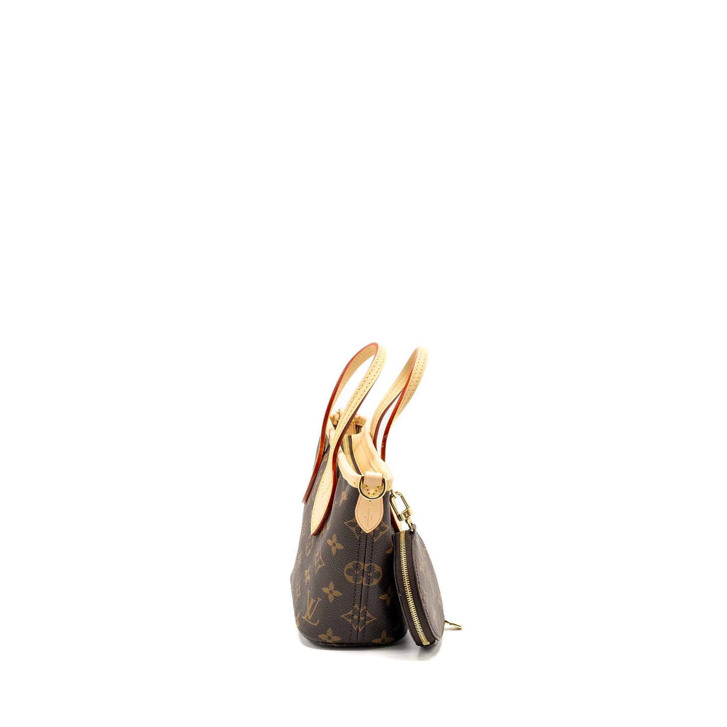 Louis Vuitton Neverfull Beige Strap Monogram Canvas