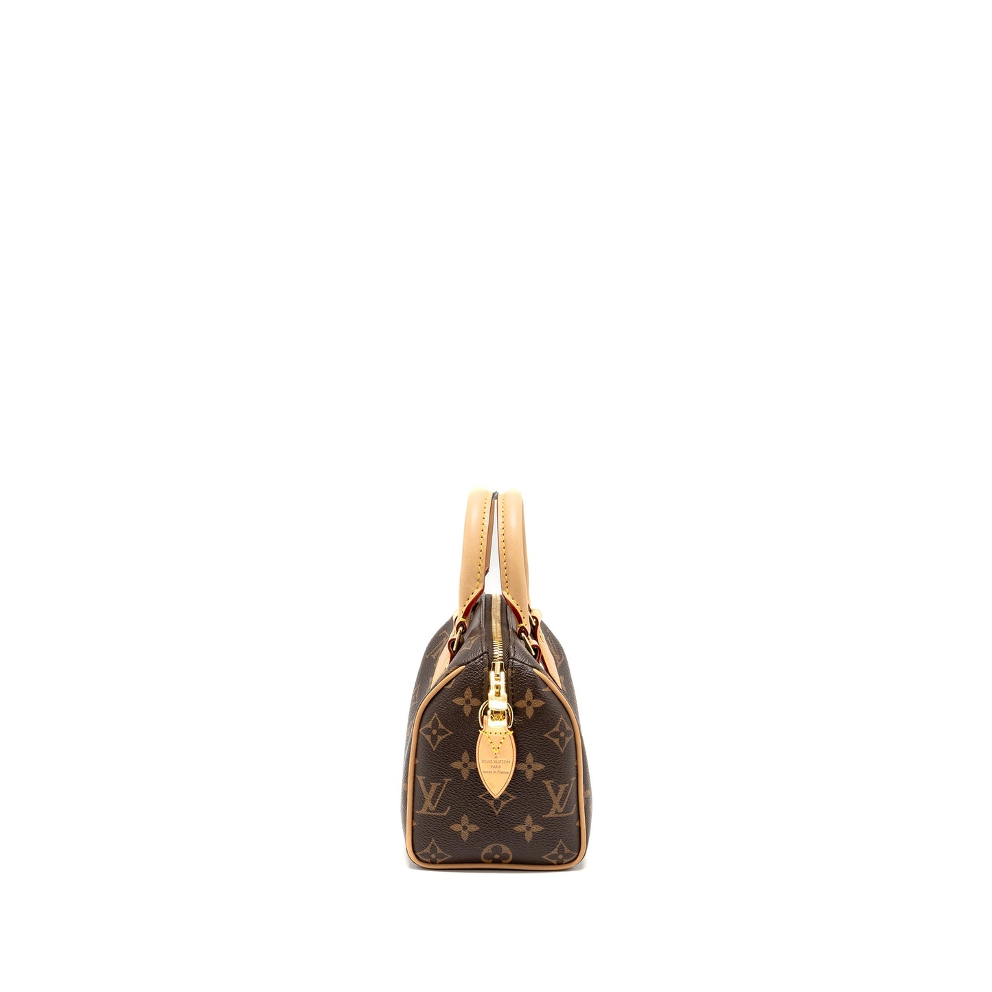 Louis Vuitton Speedy Bandouliere 20 Monogram Canvas Black Strap