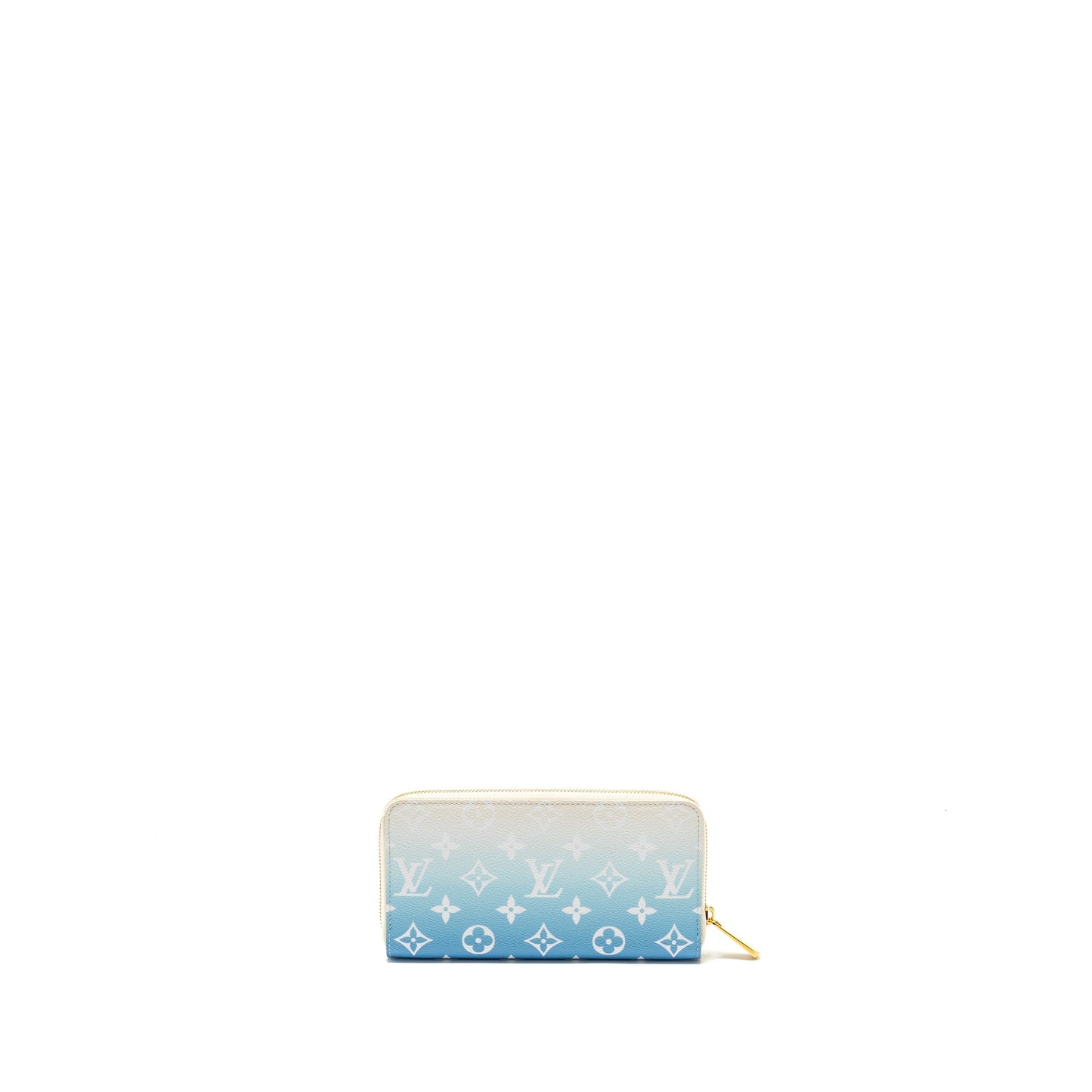 Louis Vuitton monogram giant by the pool zip wallet multicolour blue