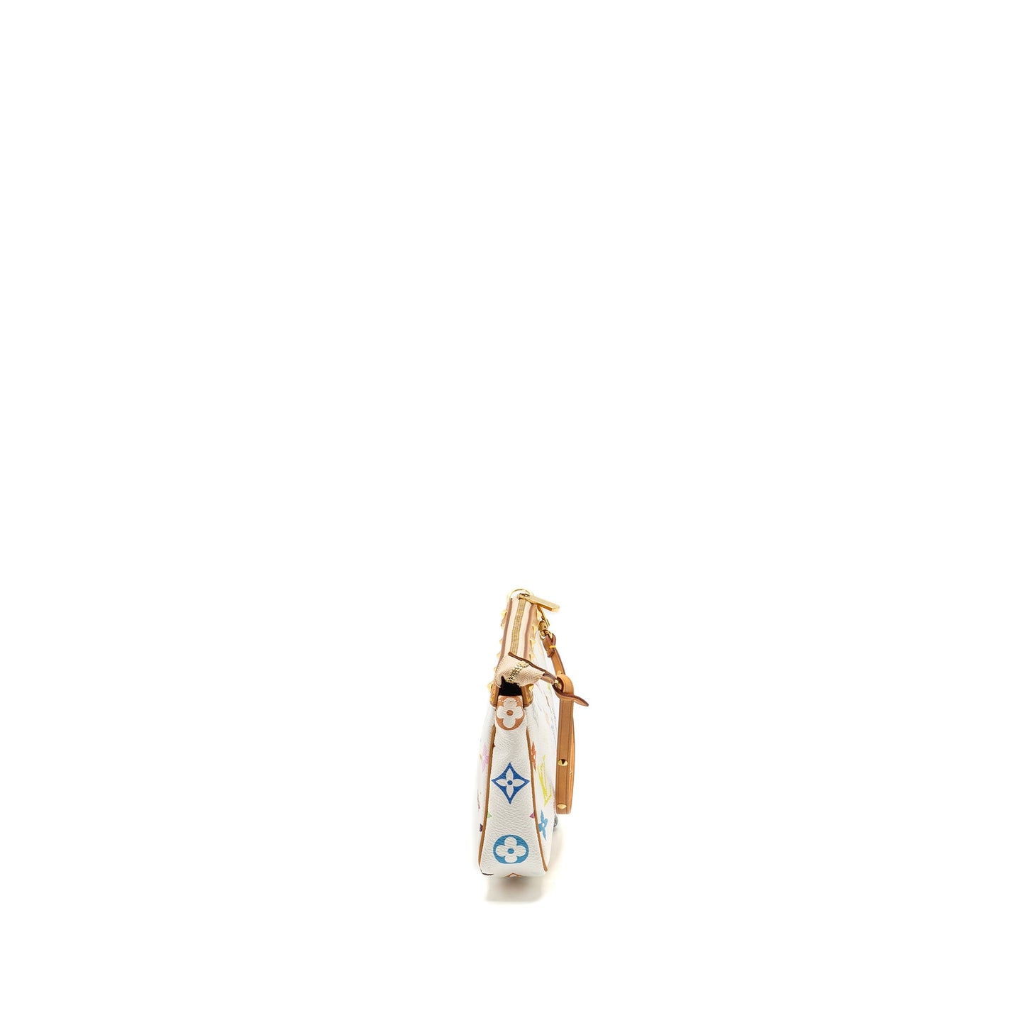 Louis Vuitton Takashi Murakami Pochette Accessories Monogram White/Multicolour