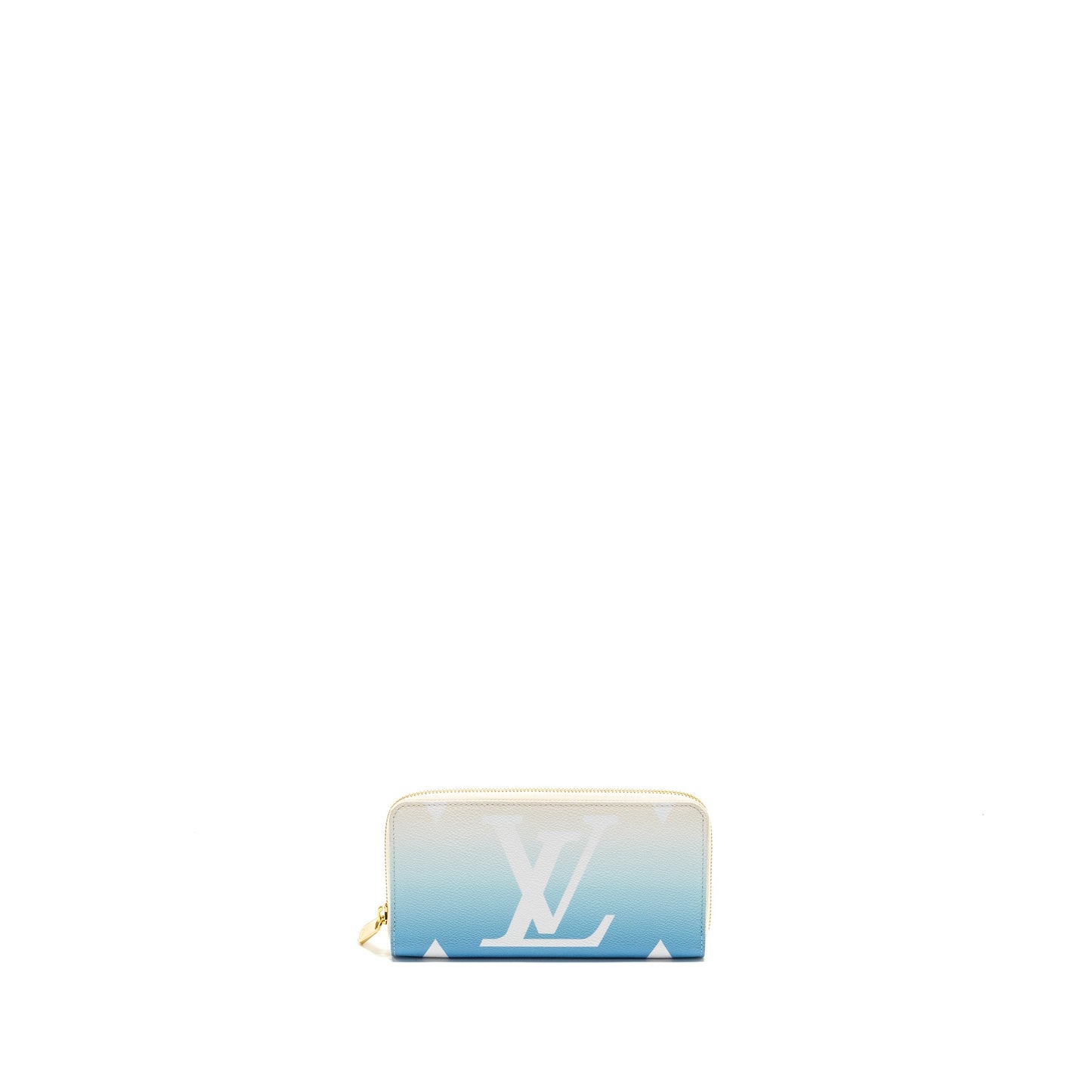 Louis Vuitton monogram giant by the pool zip wallet multicolour blue