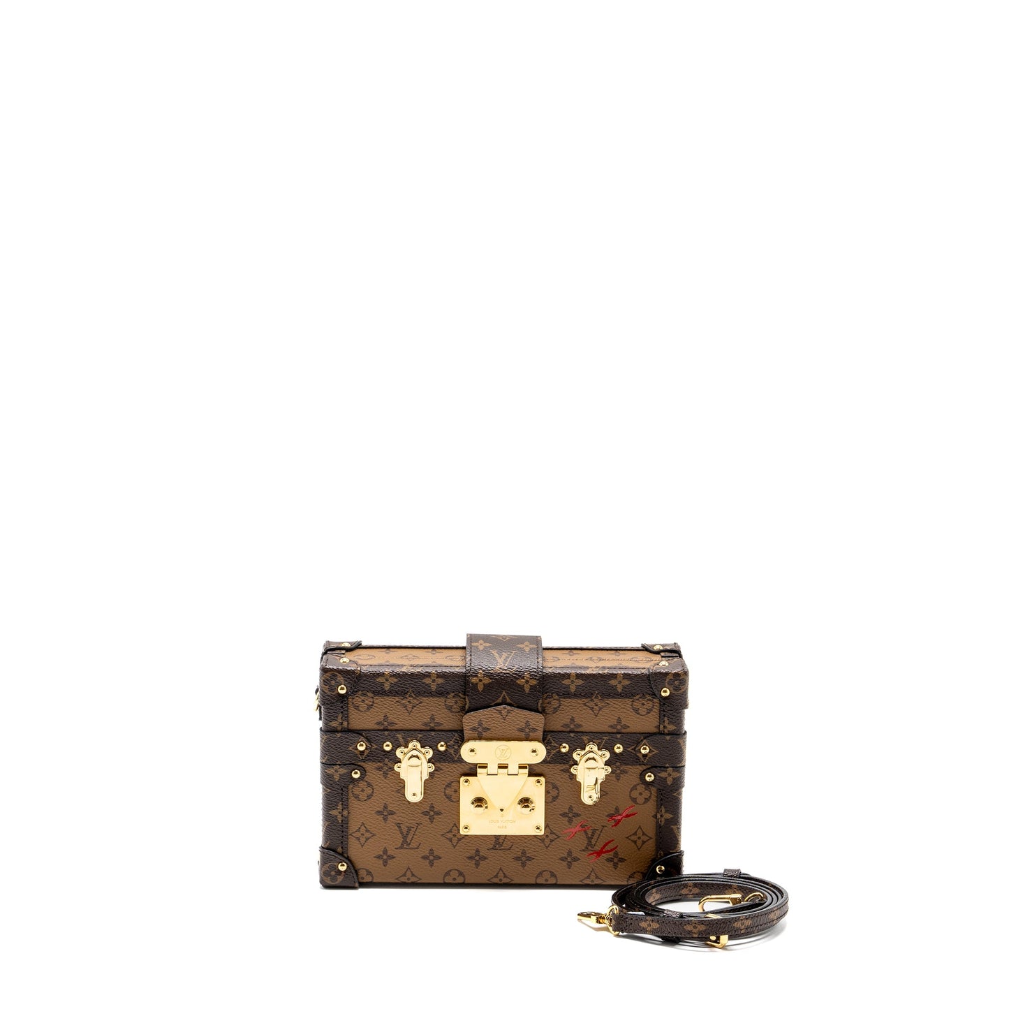 Louis Vuitton Petite Malle Monogram Reverse Canvas