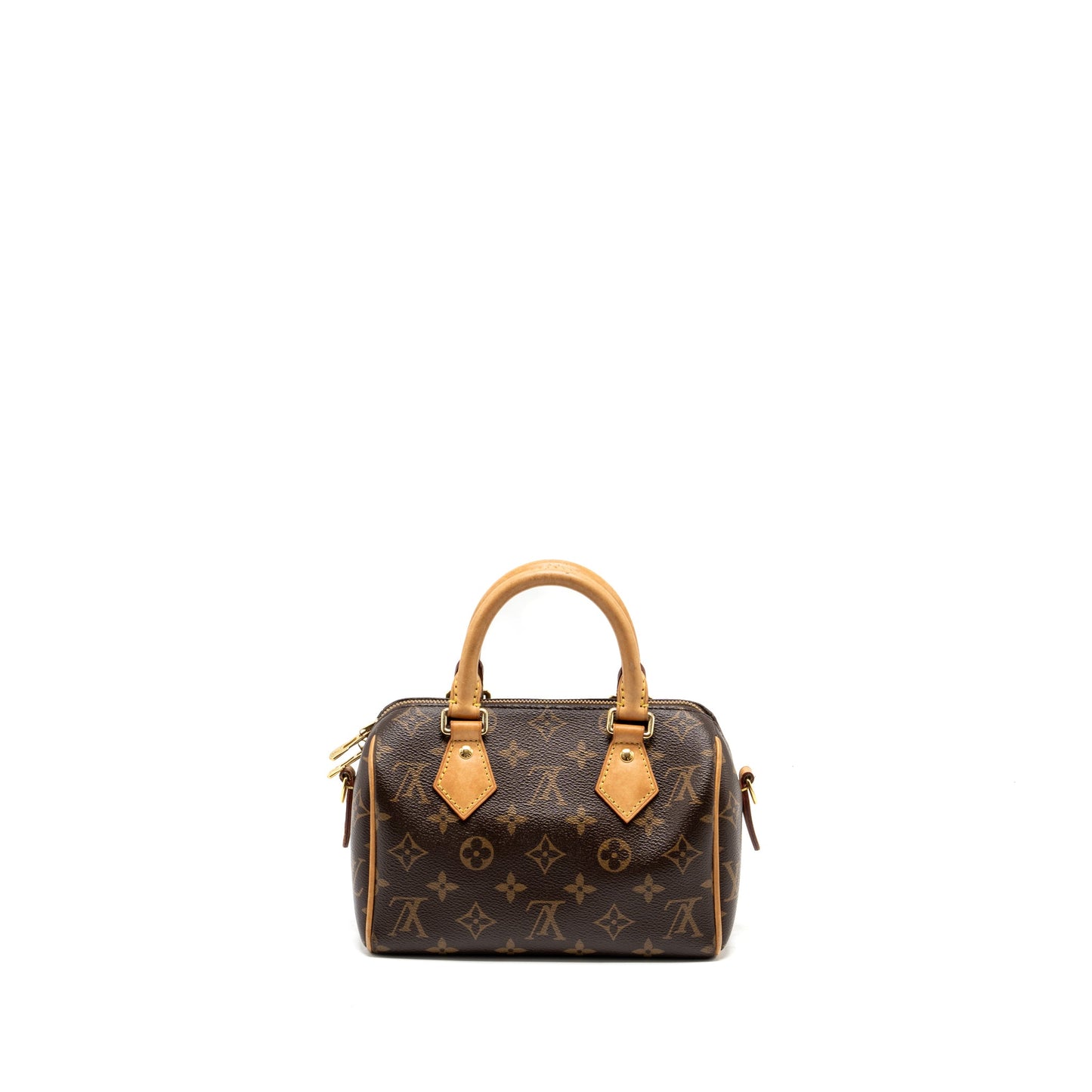 Louis Vuitton Speedy 20 bandouliere monogram canvas black strap