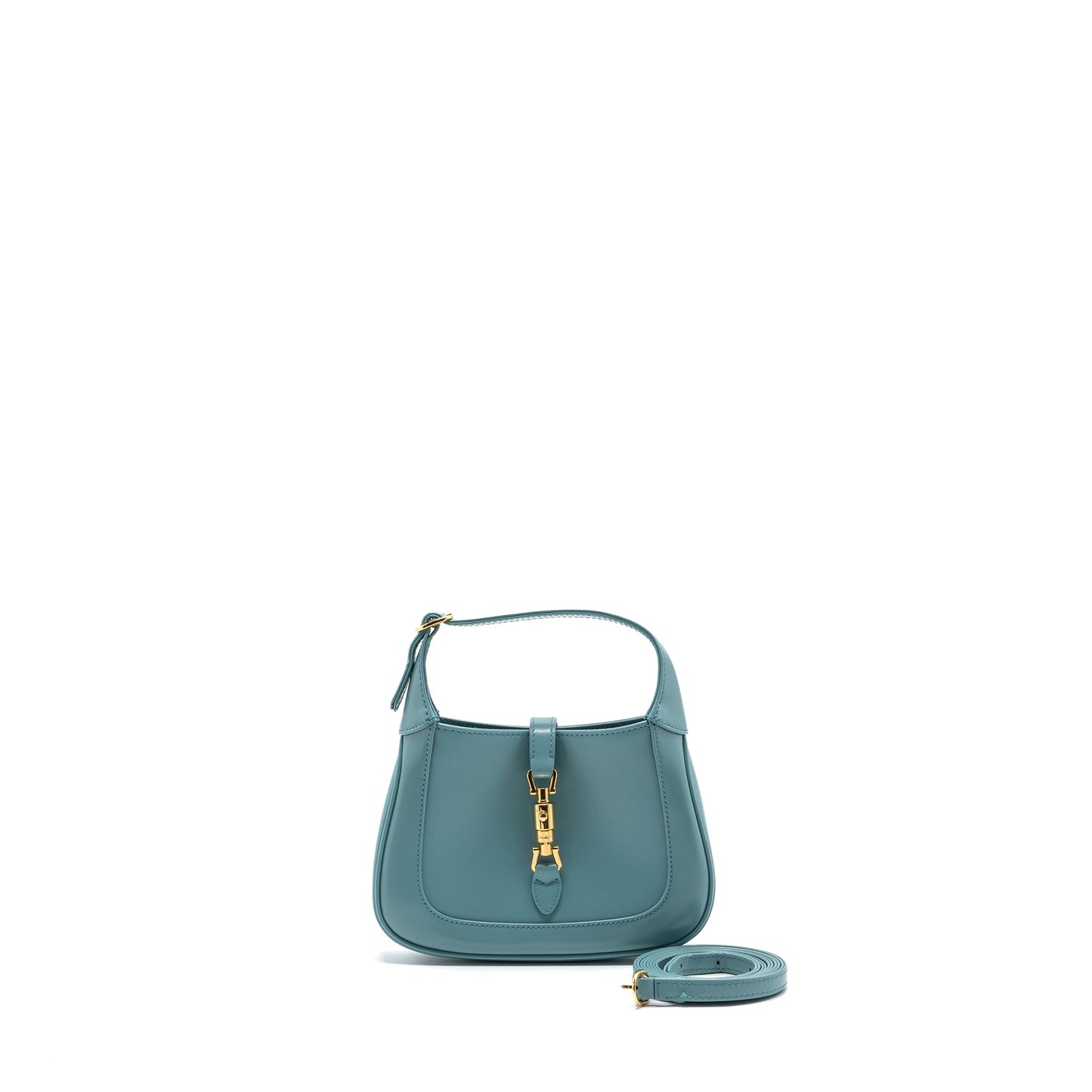 Gucci Jackie 1961 Mini Mini Purse Leather Blue