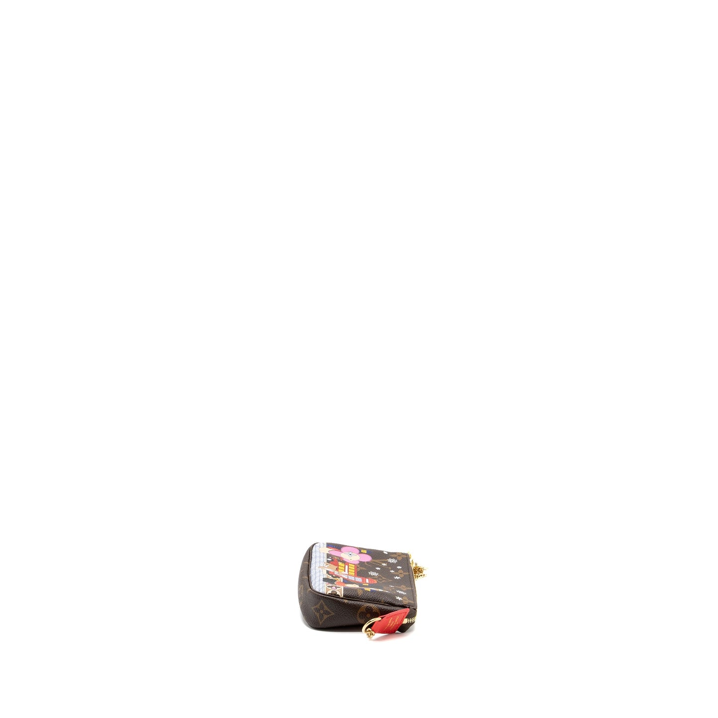 Louis Vuitton Mini Pochette Accessories 2021 Xmas London Limited Edition Multicolour