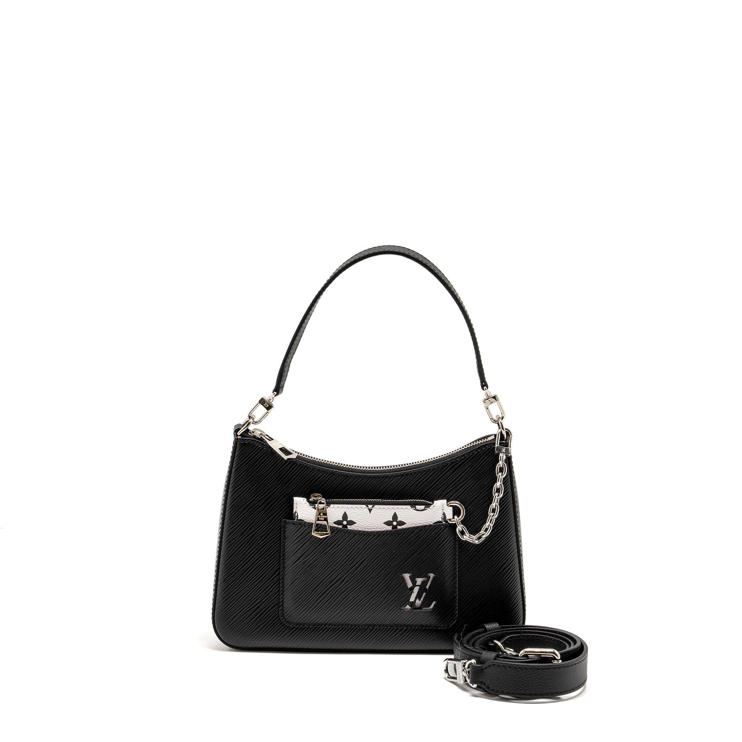 Louis Vuitton Marelle Grained /Canvas Black
