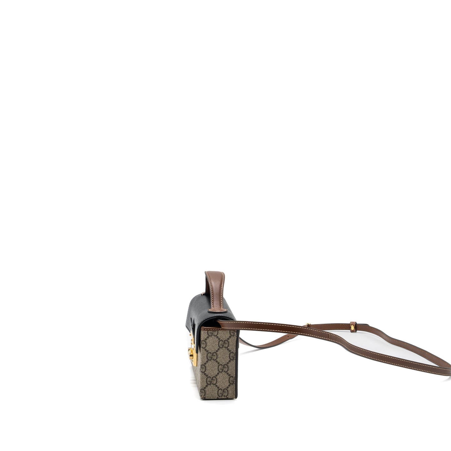 Gucci Padlock Mini Top Handle Purse Supreme Canvas/ Leather Multicolour